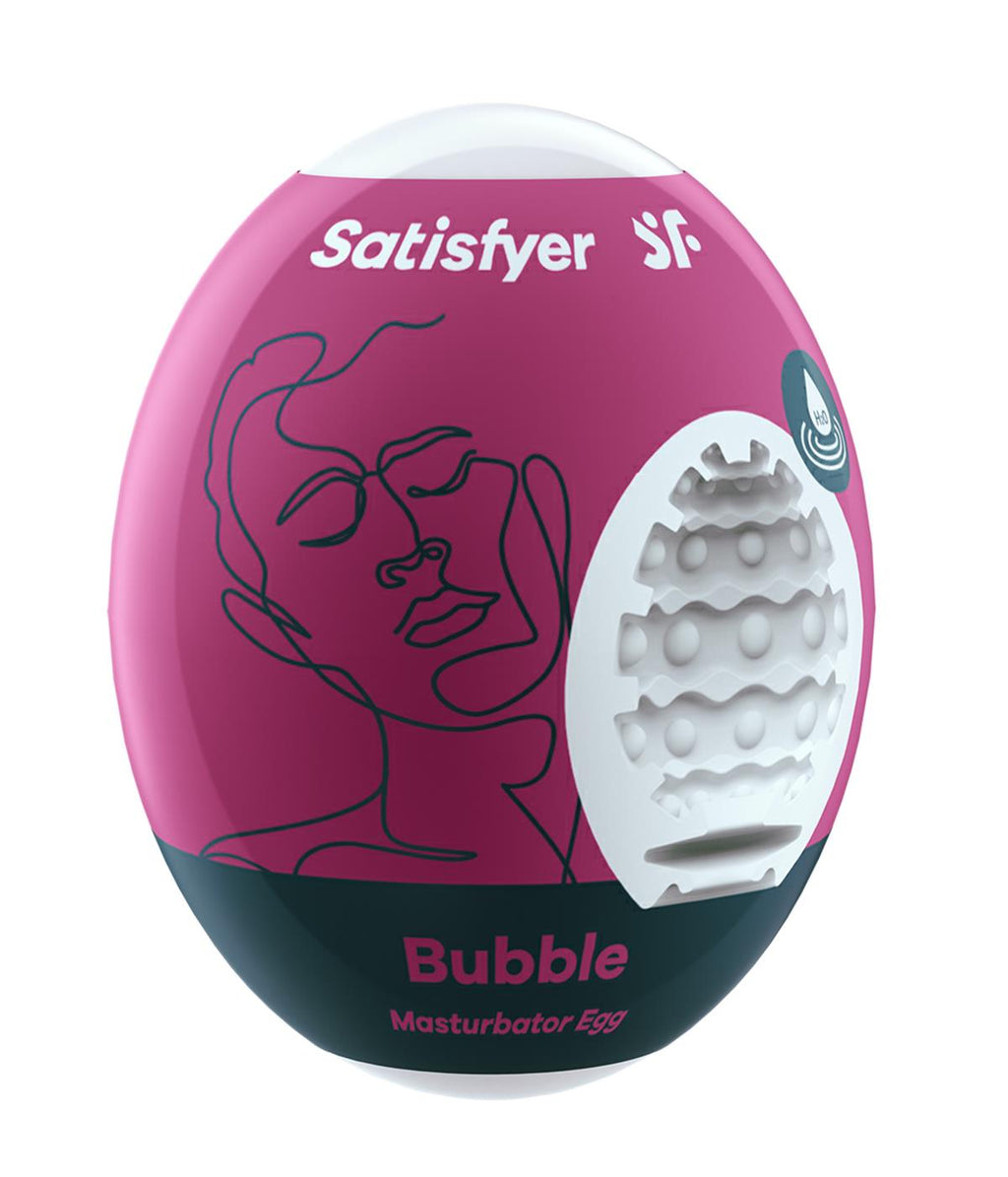 Satisfyer Eggcited Egg Bubble · masturbátor na jedno použití