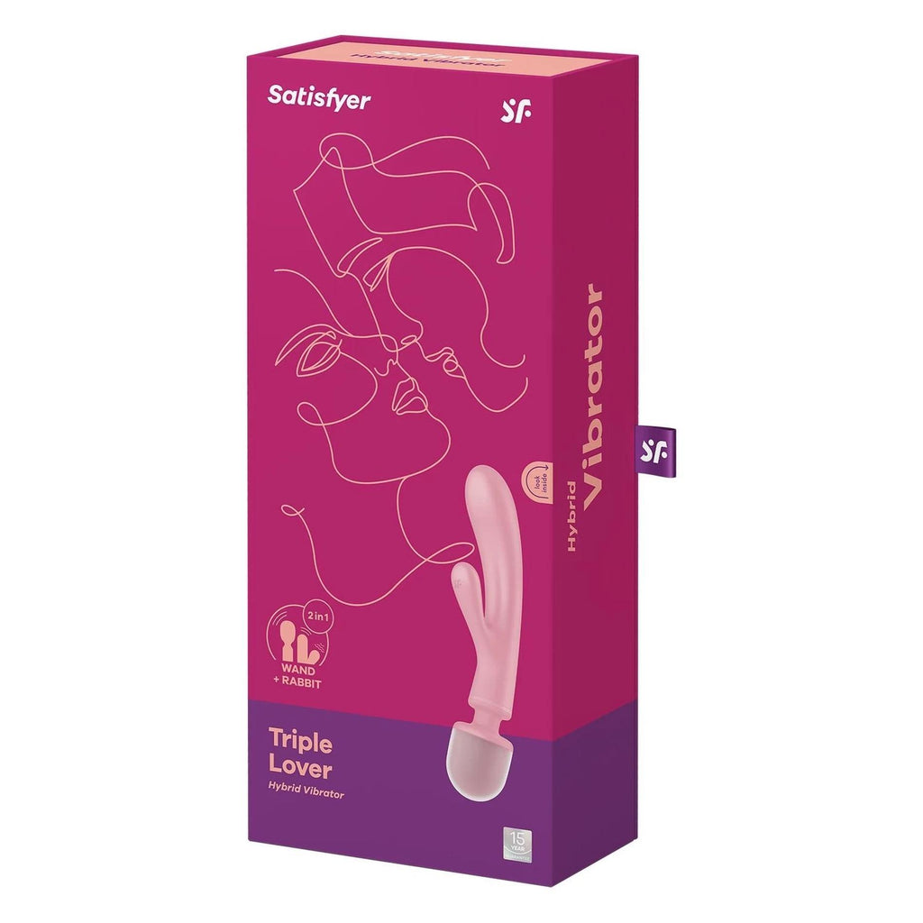 Satisfyer Triple Lover · rabbit vibrátor se třemi motory