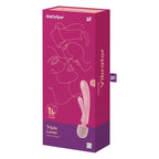 Satisfyer Triple Lover · rabbit vibrátor se třemi motory