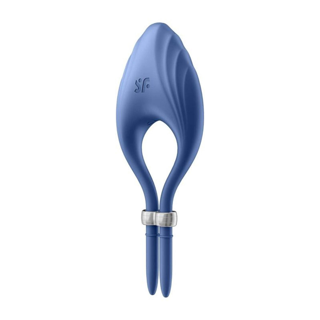 Satisfyer Duelist · vibrační erekční kroužek · modrá