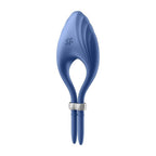 Satisfyer Duelist · vibrační erekční kroužek · modrá