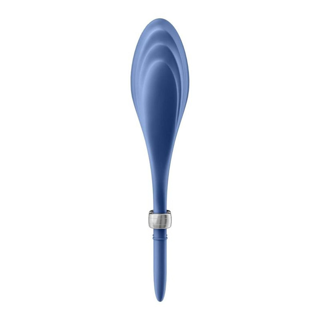 Satisfyer Duelist · vibrační erekční kroužek · modrá