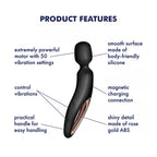 Satisfyer Wand-erland · masážní hlavice XXL · černá
