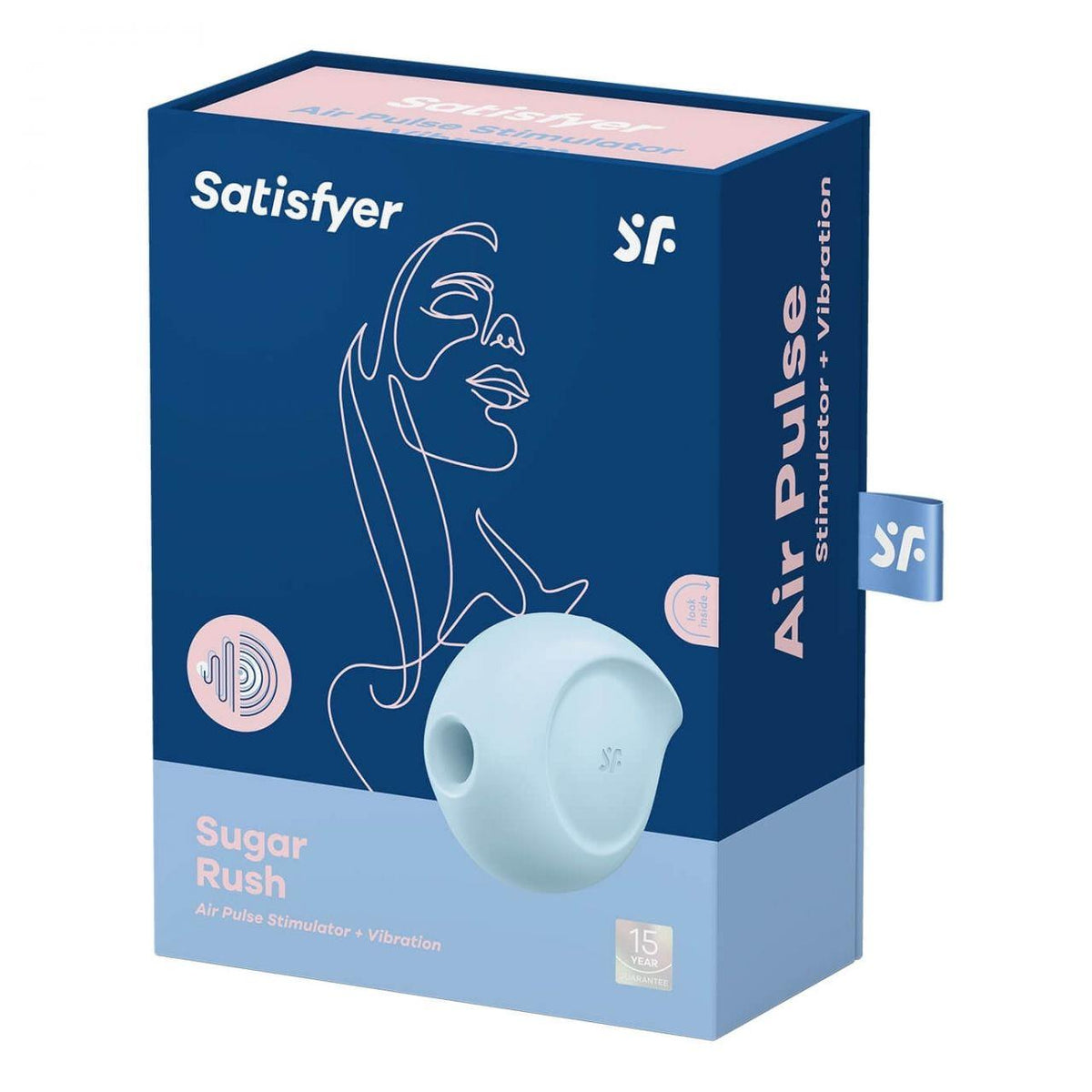 Satisfyer Sugar Rush · tlakový stimulátor klitorisu s vibracemi