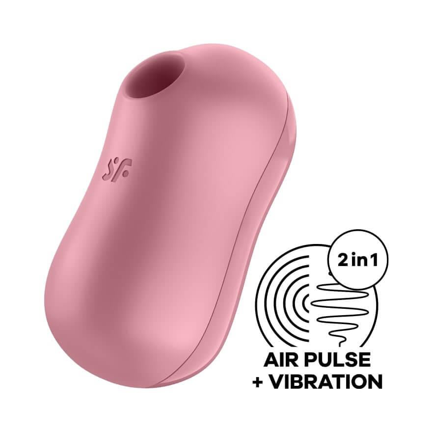 Satisfyer Cotton Candy · tlakový stimulátor klitorisu s vibracemi