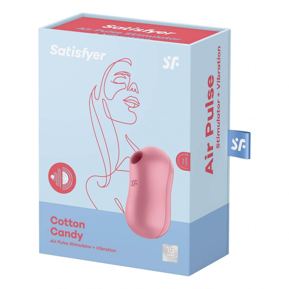 Satisfyer Cotton Candy · tlakový stimulátor klitorisu s vibracemi