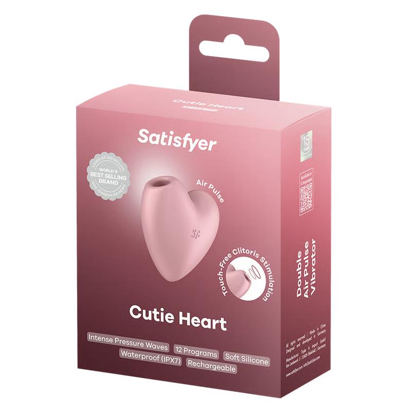 Stymulator-Cutie Heart (Light Red)