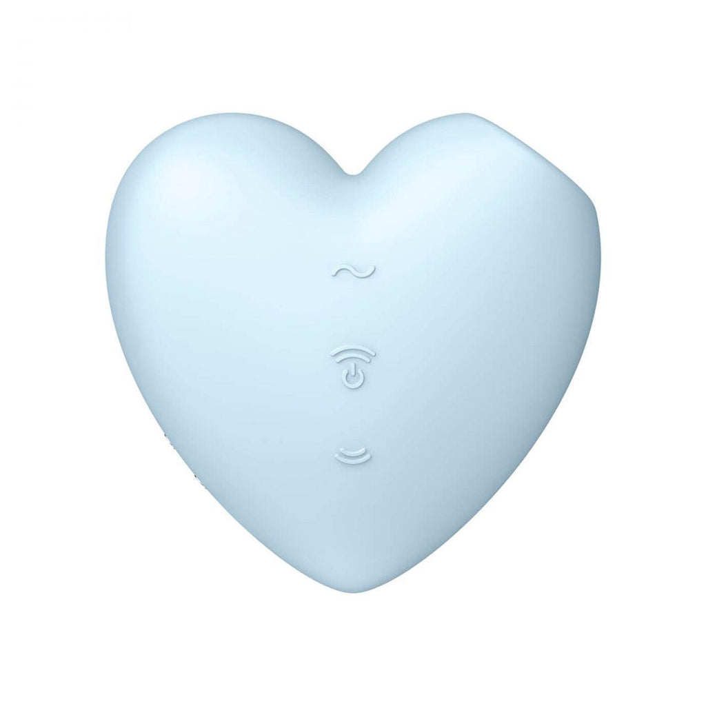 Satisfyer Cutie Heart · stimulátor klitorisu · modrá