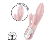 Satisfyer Air Pump Bunny 3 · rabbit vibrátor s nafukovacím dříkem