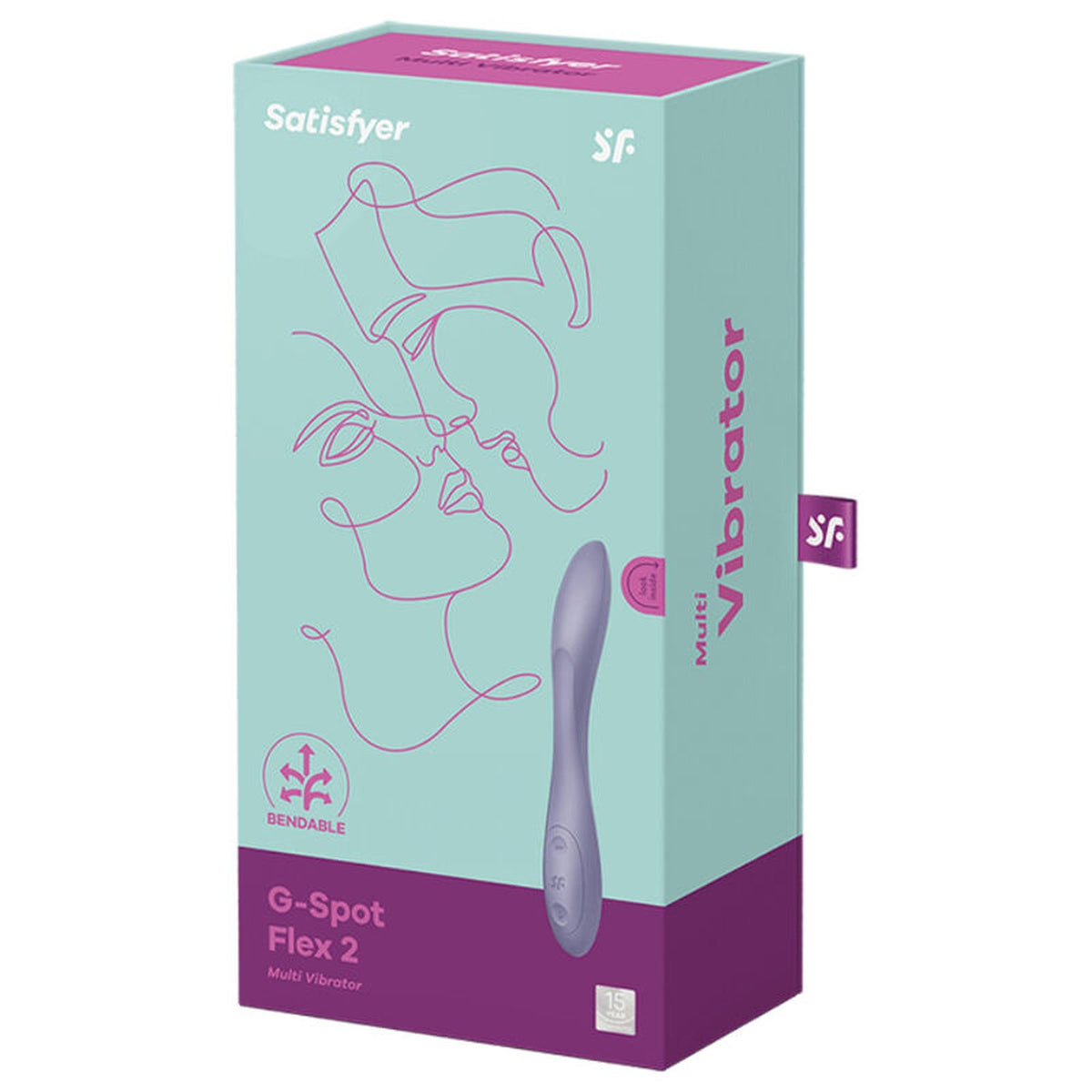 Satisfyer G-Spot Flex 2 · ohebný vibrátor na bod G