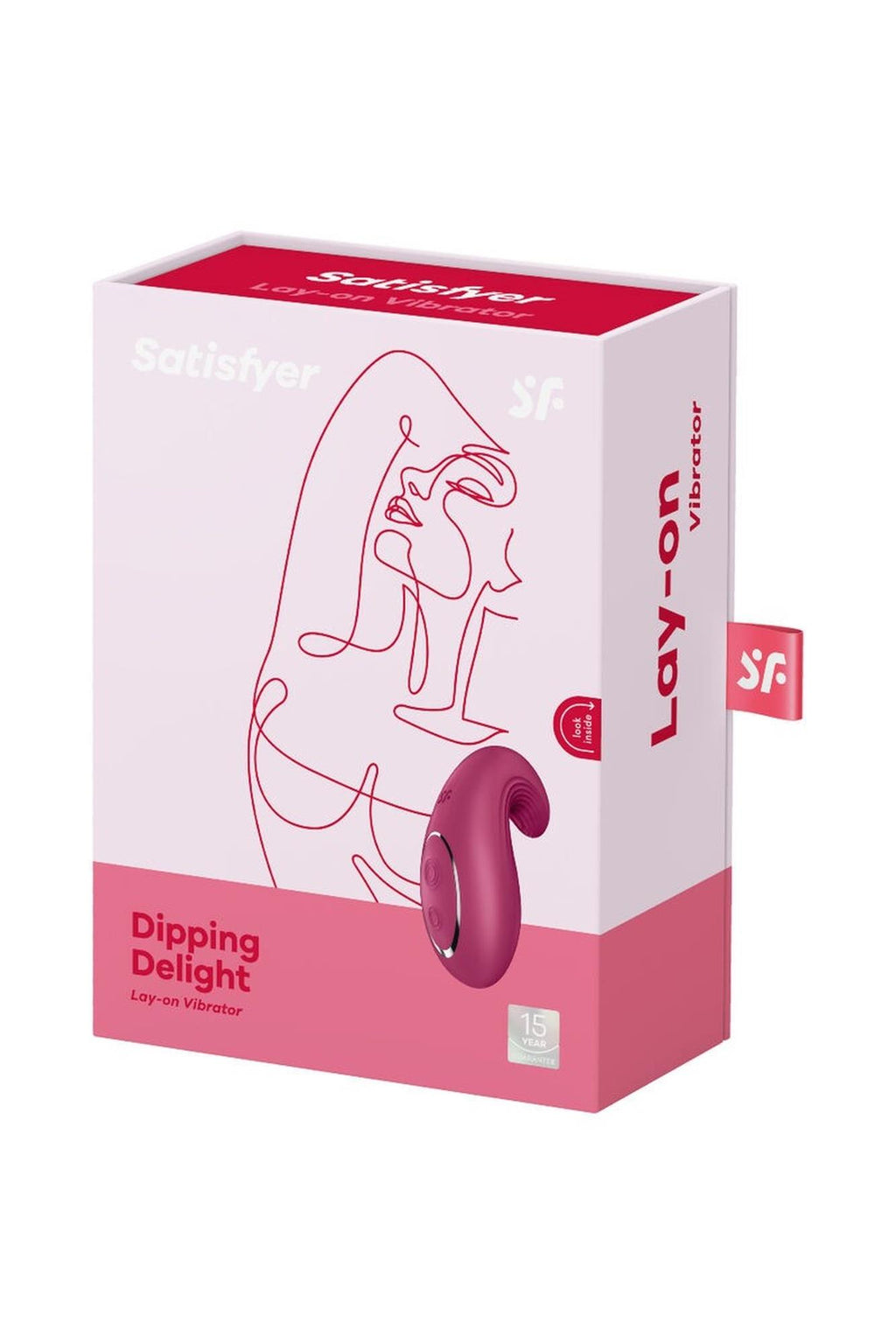 Satisfyer Dipping Delight · lay-on vibrátor na klitoris
