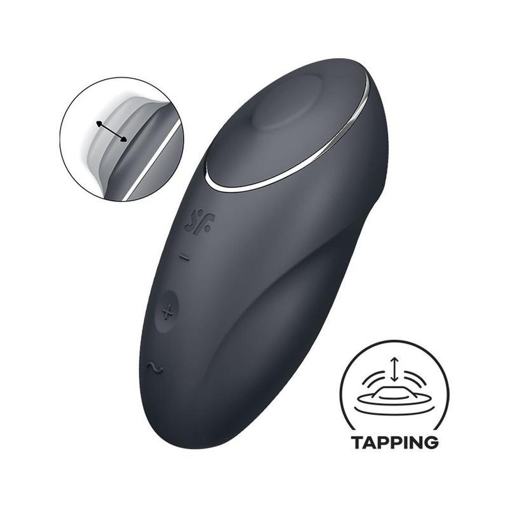 Satisfyer Tap & Climax 1 · stimulátor klitorisu s vibracemi a poklepem