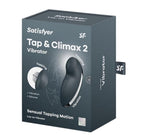 Satisfyer Tap & Climax 2 · stimulátor klitorisu s vibracemi a poklepem