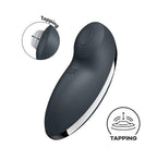 Satisfyer Tap & Climax 2 · stimulátor klitorisu s vibracemi a poklepem
