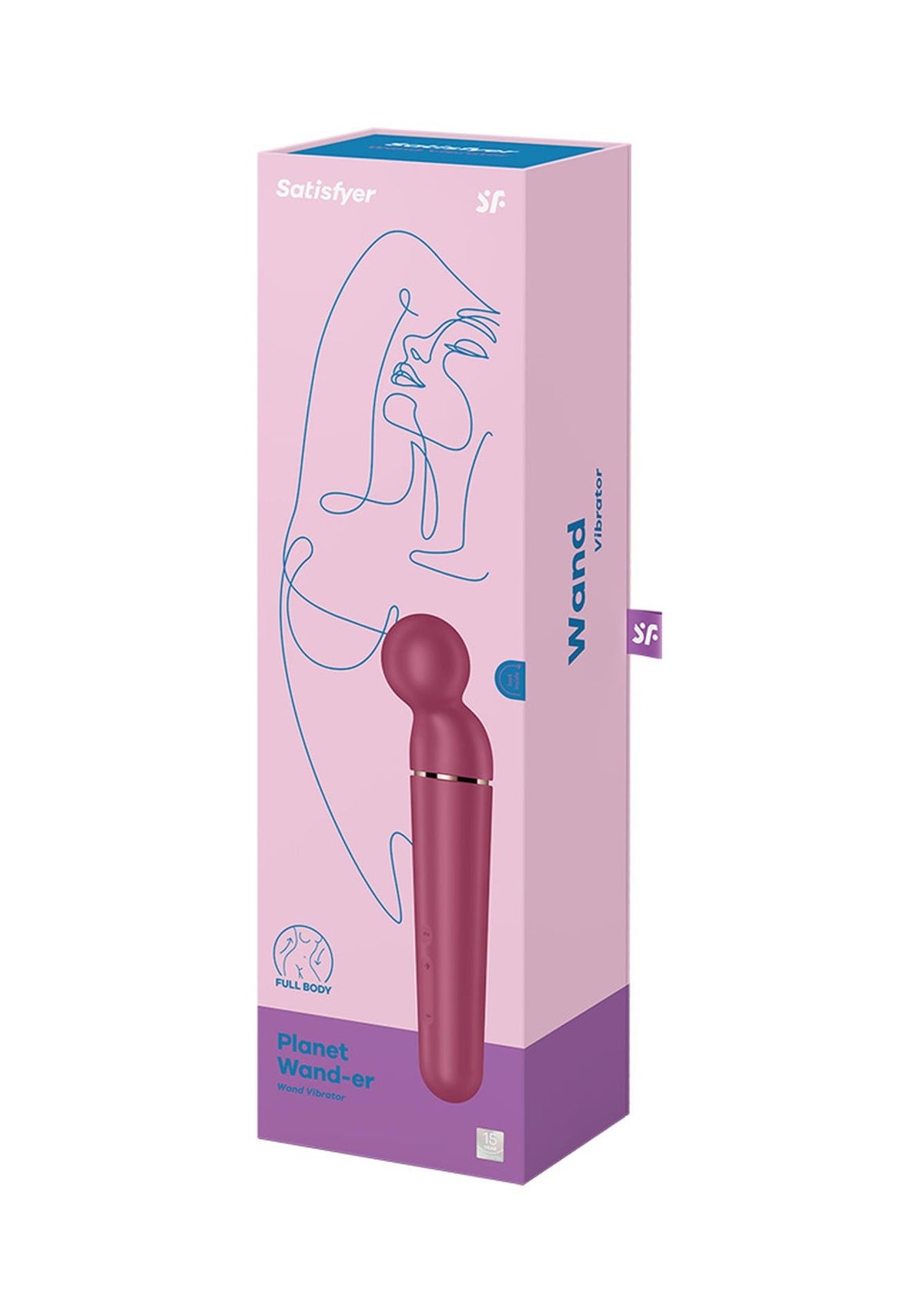 Satisfyer Planet Wand-er · masážní hlavice