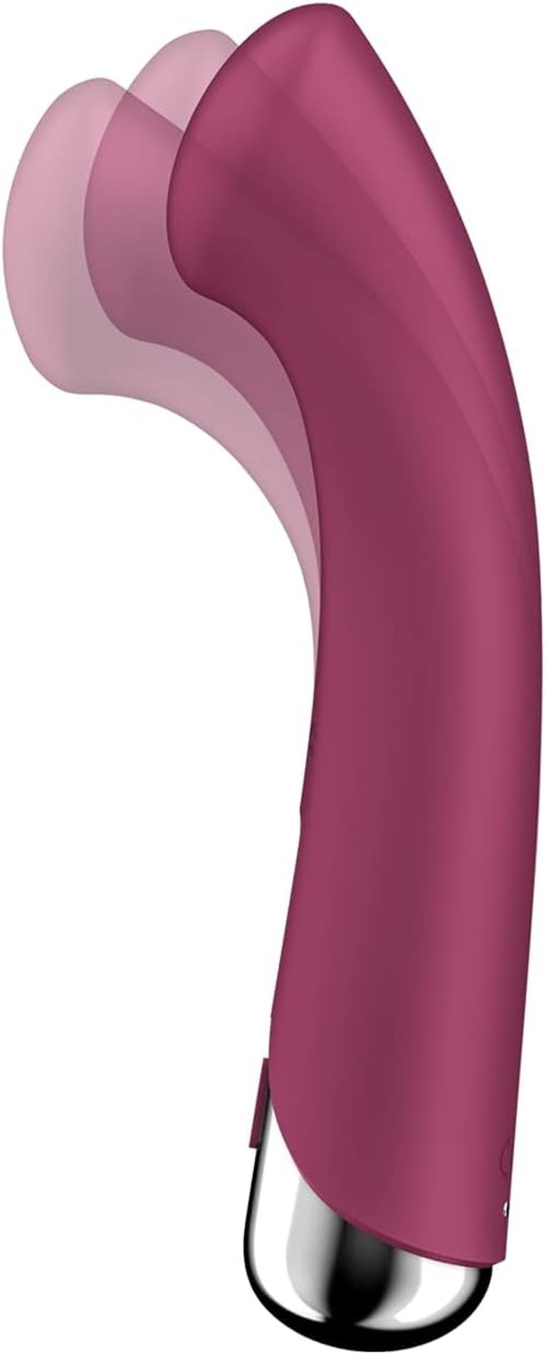 Satisfyer Spinning G-Spot 1 · rotační vibrátor na bod G, červená