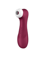 Satisfyer Pro 2 Generation 3 Connect App · tlakový stimulátor klitorisu, vínově červená