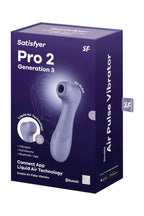 Satisfyer Pro 2 Generation 3 Connect App · tlakový stimulátor klitorisu, lila