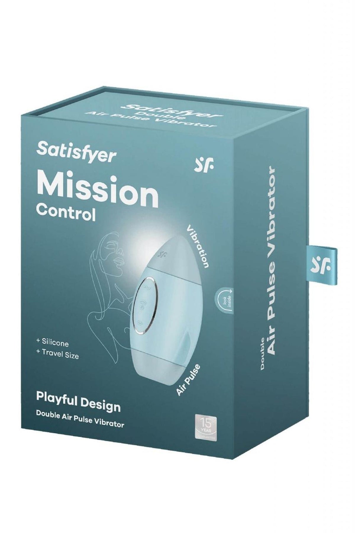 Satisfyer Mission Control · stimulátor klitorisu s tlakovými vlnami