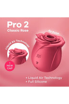 Satisfyer Pro 2 Classic Rose · stimulátor klitorisu s tlakovými vlnami
