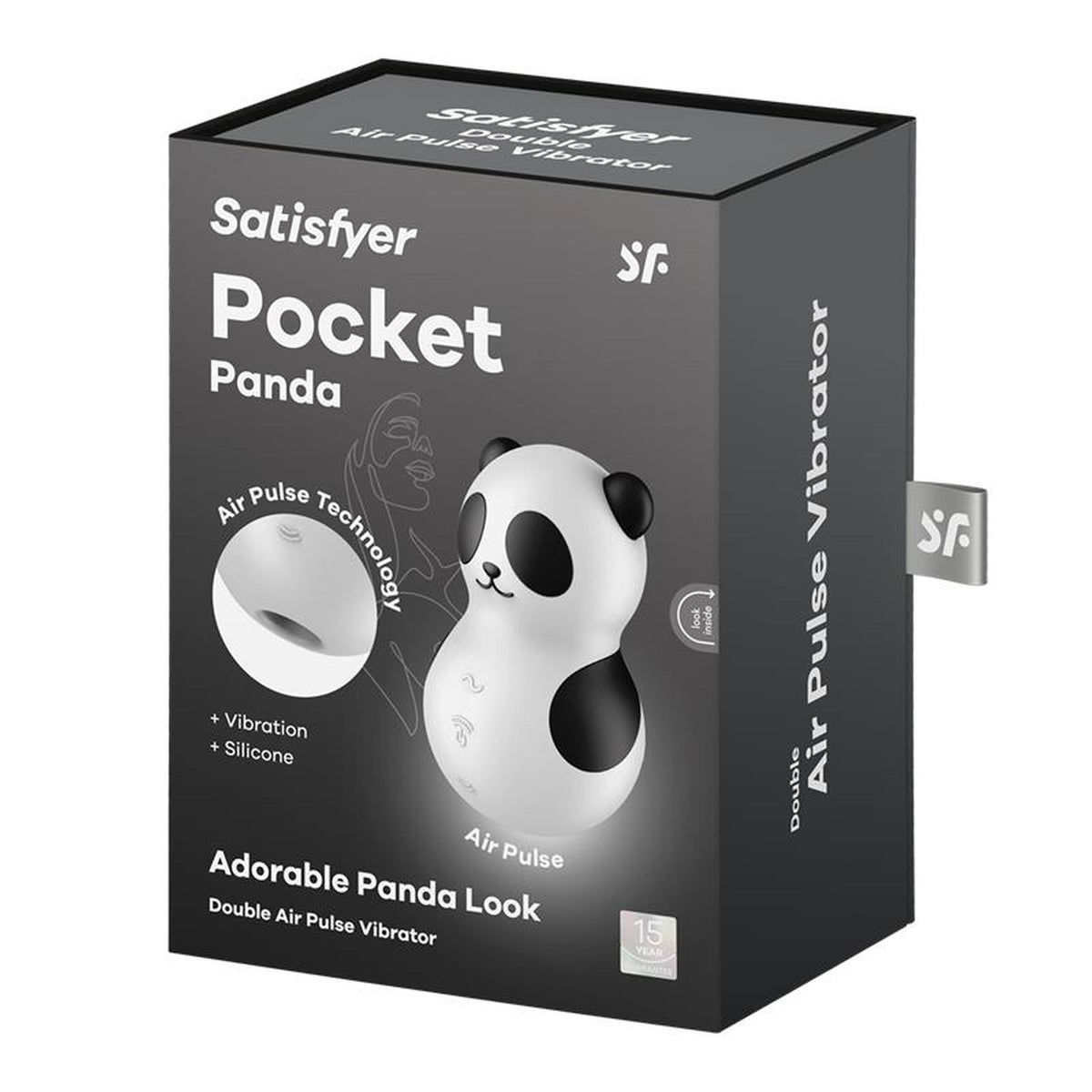 Satisfyer Pocket Panda · stimulátor klitorisu s tlakovými vlnami