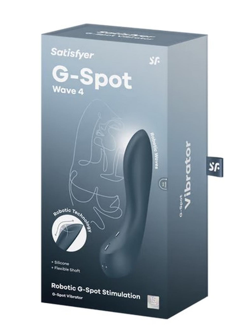 Satisfyer G-Spot Wave 4 · vibrátor na bod G s vlnivým pohybem