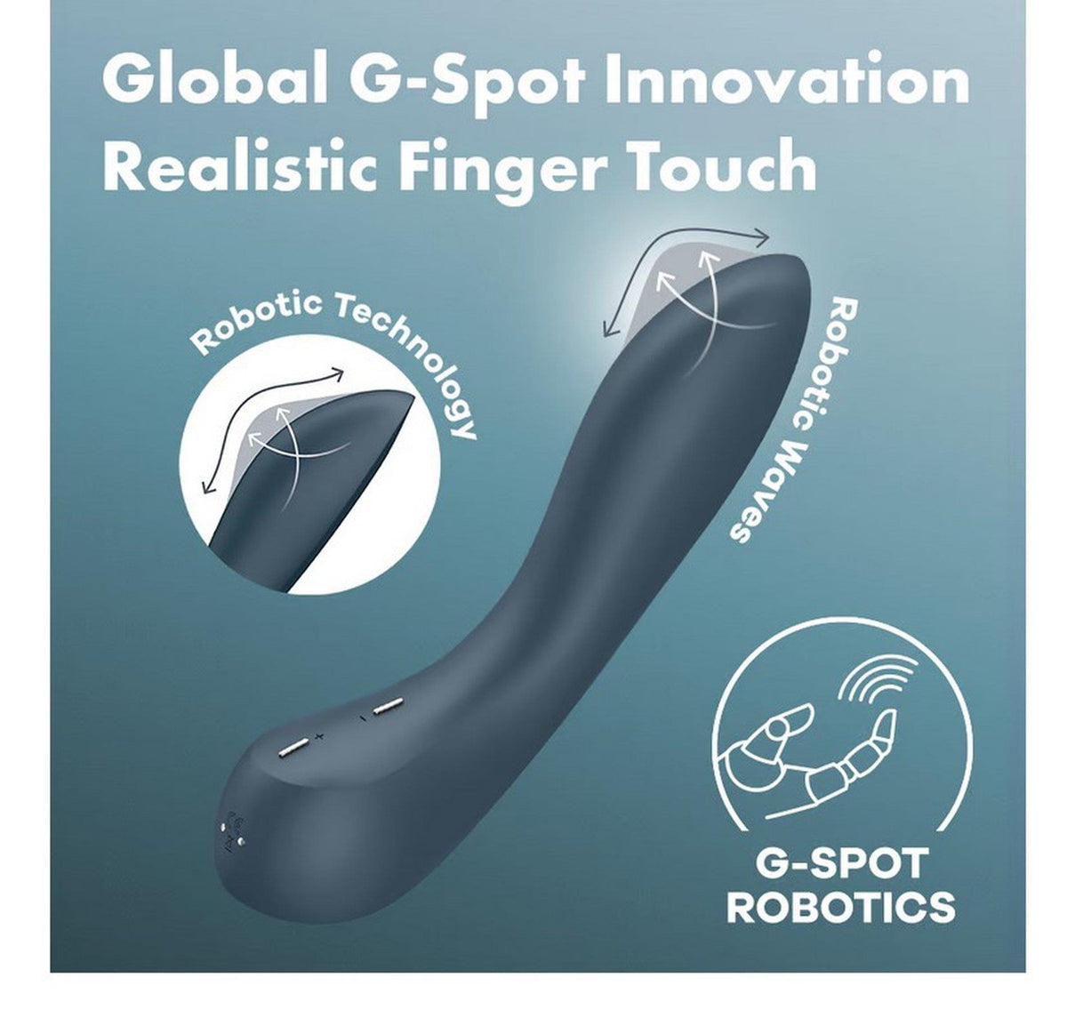 Satisfyer G-Spot Wave 4 · vibrátor na bod G s vlnivým pohybem