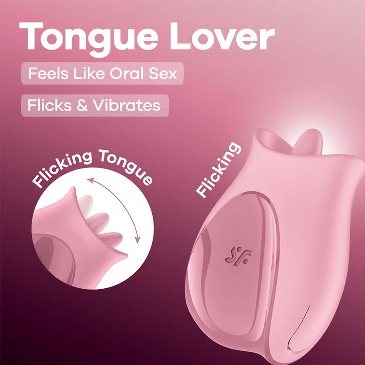 Tongue Lover - pink