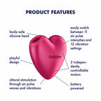 Cutie Heart - Battery Series - pink