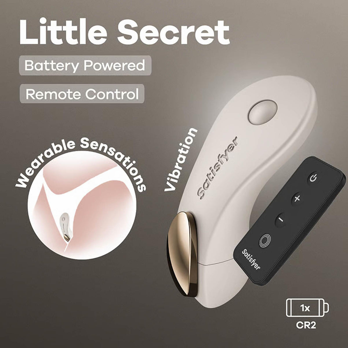 Little Secret - Battery Series - warm gray