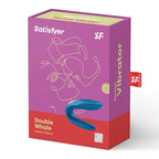 Satisfyer Partner Whale · párový vibrátor ve tvaru U