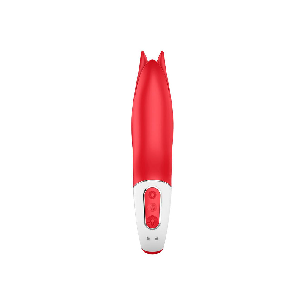 Satisfyer Vibes Power Flower · vibrátor, červená