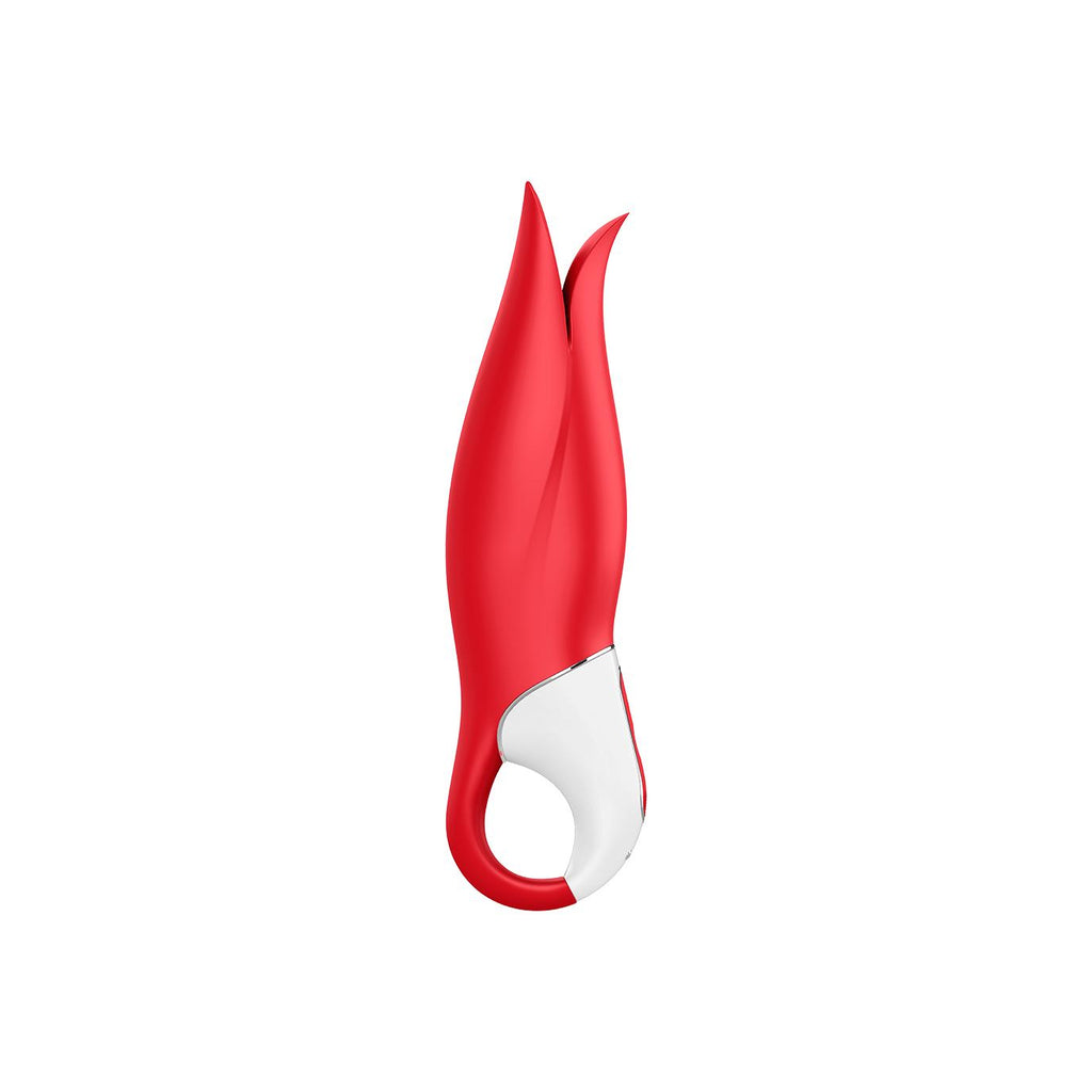 Satisfyer Vibes Power Flower · vibrátor, červená