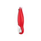Satisfyer Vibes Power Flower · vibrátor, červená