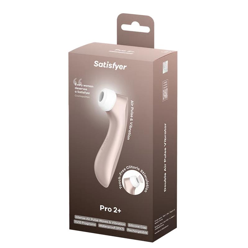 Satisfyer Pro 2+ · tlakový stimulátor klitorisu s vibracemi