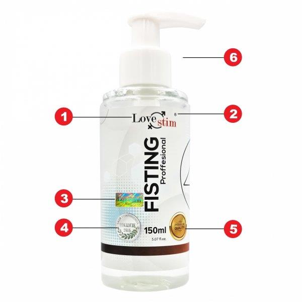 LoveStim Fisting Gel 150 ml · hustý lubrikační gel
