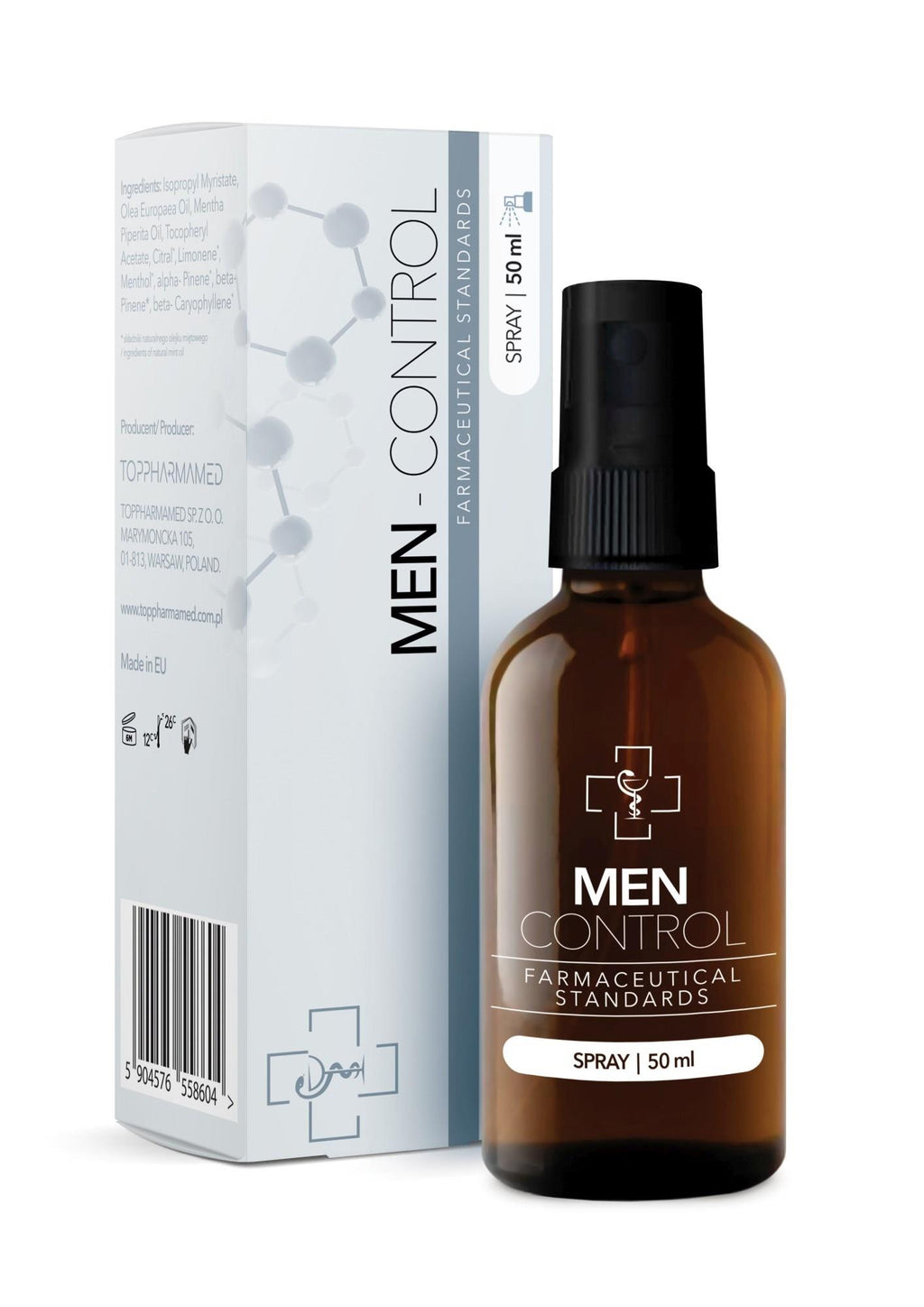Toppharmamed Men Control · sprej pro oddálení ejakulace 50 ml