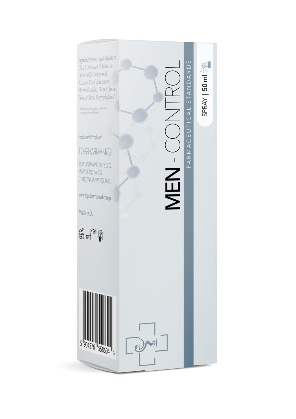Toppharmamed Men Control · sprej pro oddálení ejakulace 50 ml
