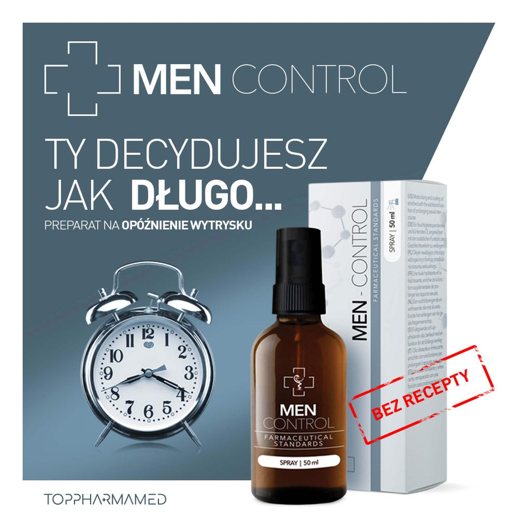 Toppharmamed Men Control · sprej pro oddálení ejakulace 50 ml
