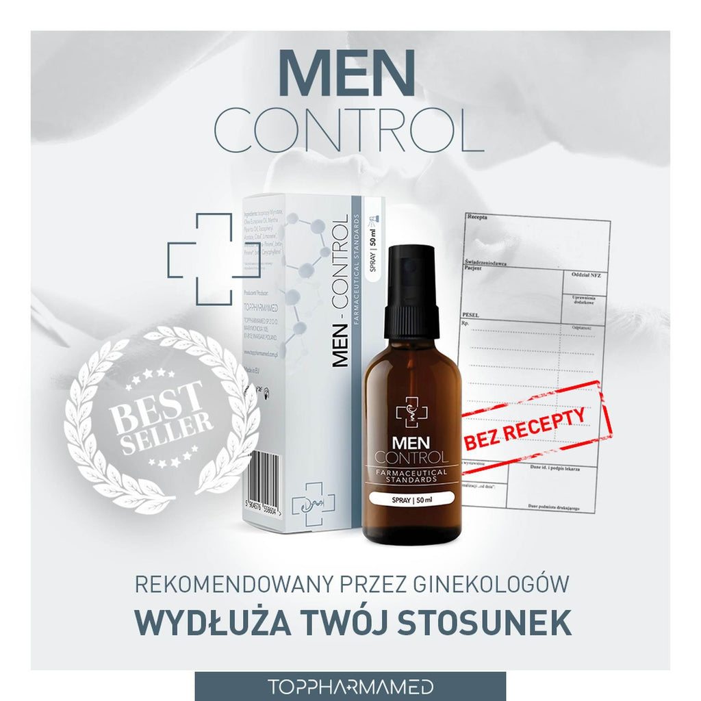 Toppharmamed Men Control · sprej pro oddálení ejakulace 50 ml
