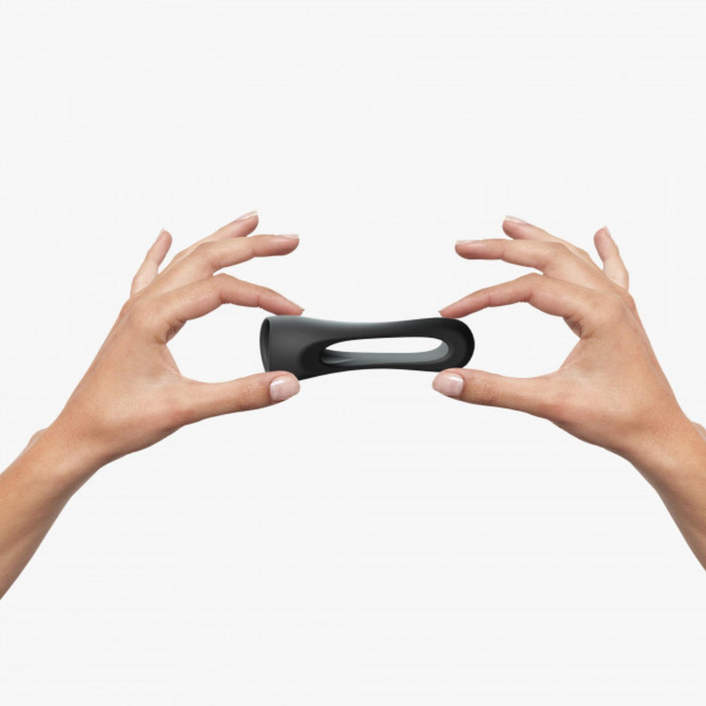 Love to Love Flux Ring Black Onyx · dvojitý erekční kroužek