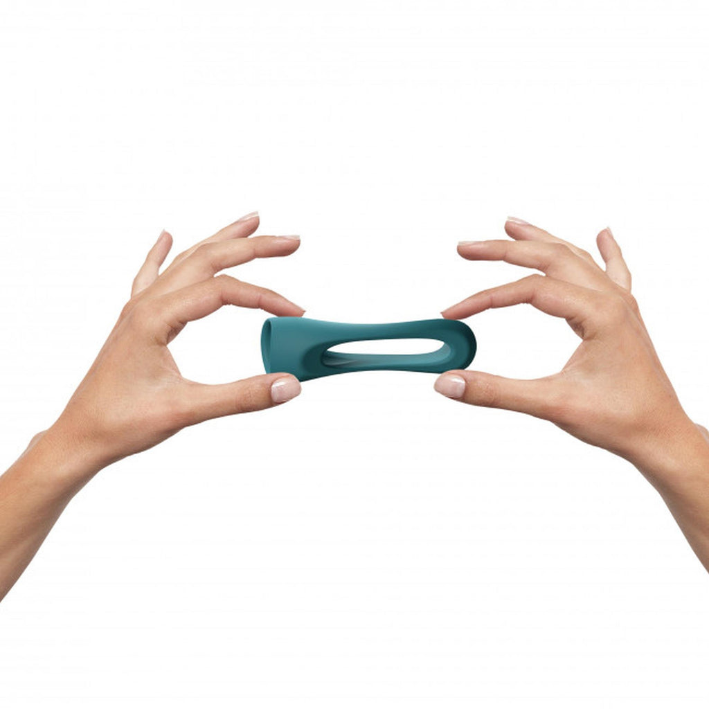Love to Love Flux Ring Teal Me · dvojitý erekční kroužek