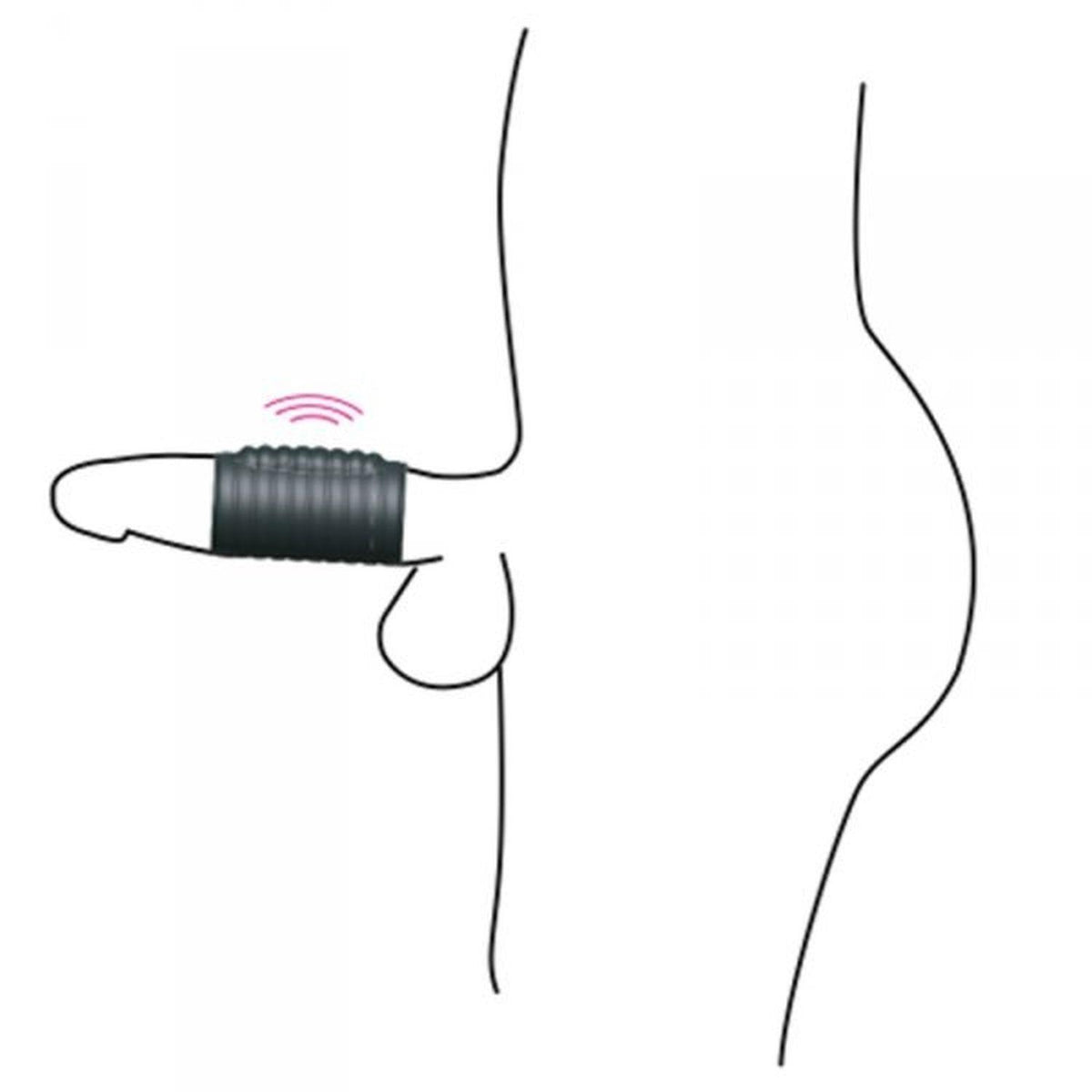 Dorcel Deep Vibe · vibrační návlek na penis
