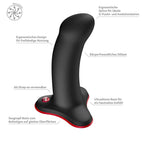 Fun Factory Amor · silikonové dildo s přísavkou, černá