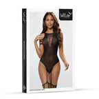 SoftLine Collection Bodystocking 2040 · catsuit s hlubokým výstřihem do V
