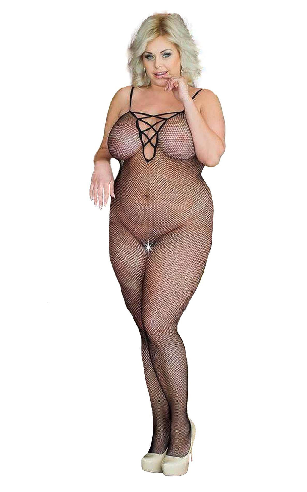 Grid - Plus Size - black XL-3XL