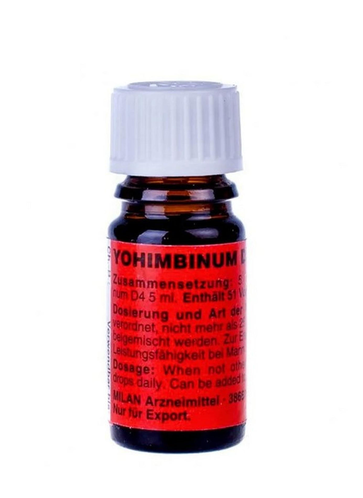 Yohimbin · afrodiziakální kapky, 5 ml