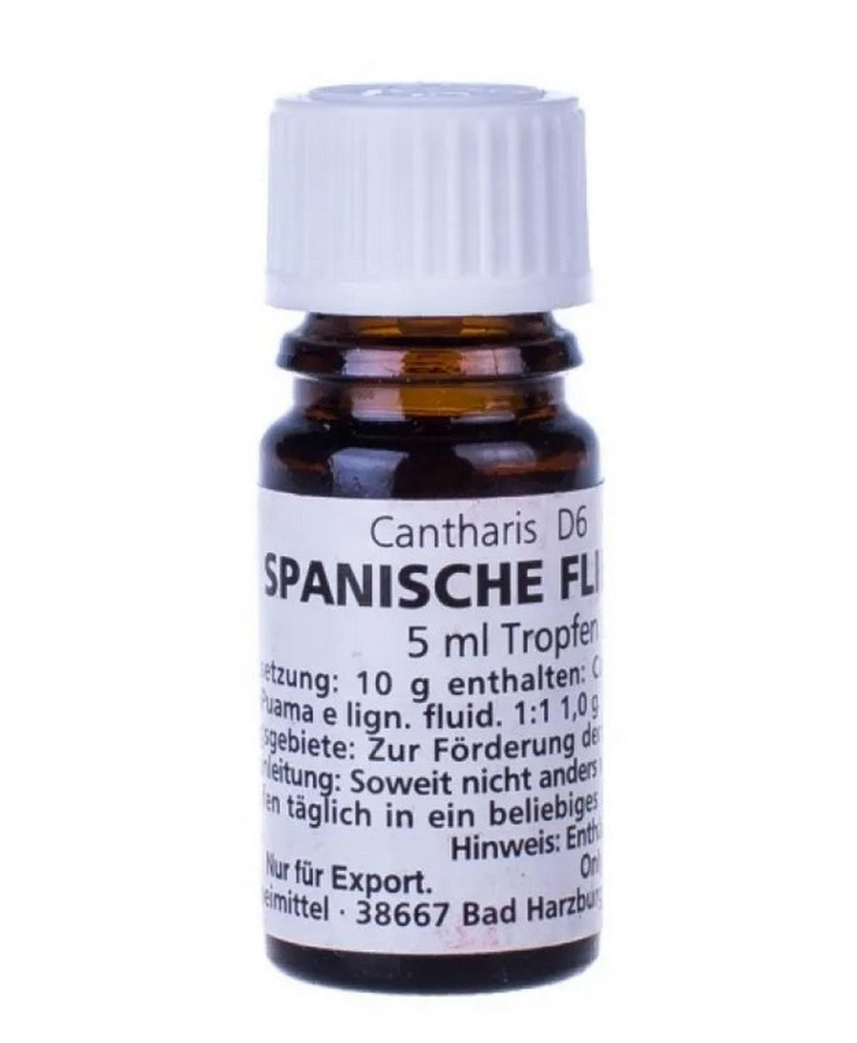 Spanische Fliege · afrodiziakální kapky, 5 ml