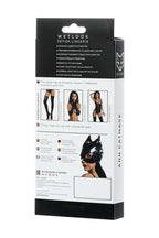 Glossy Wetlook Cat Mask Ann · lesklá kočičí maska na obličej
