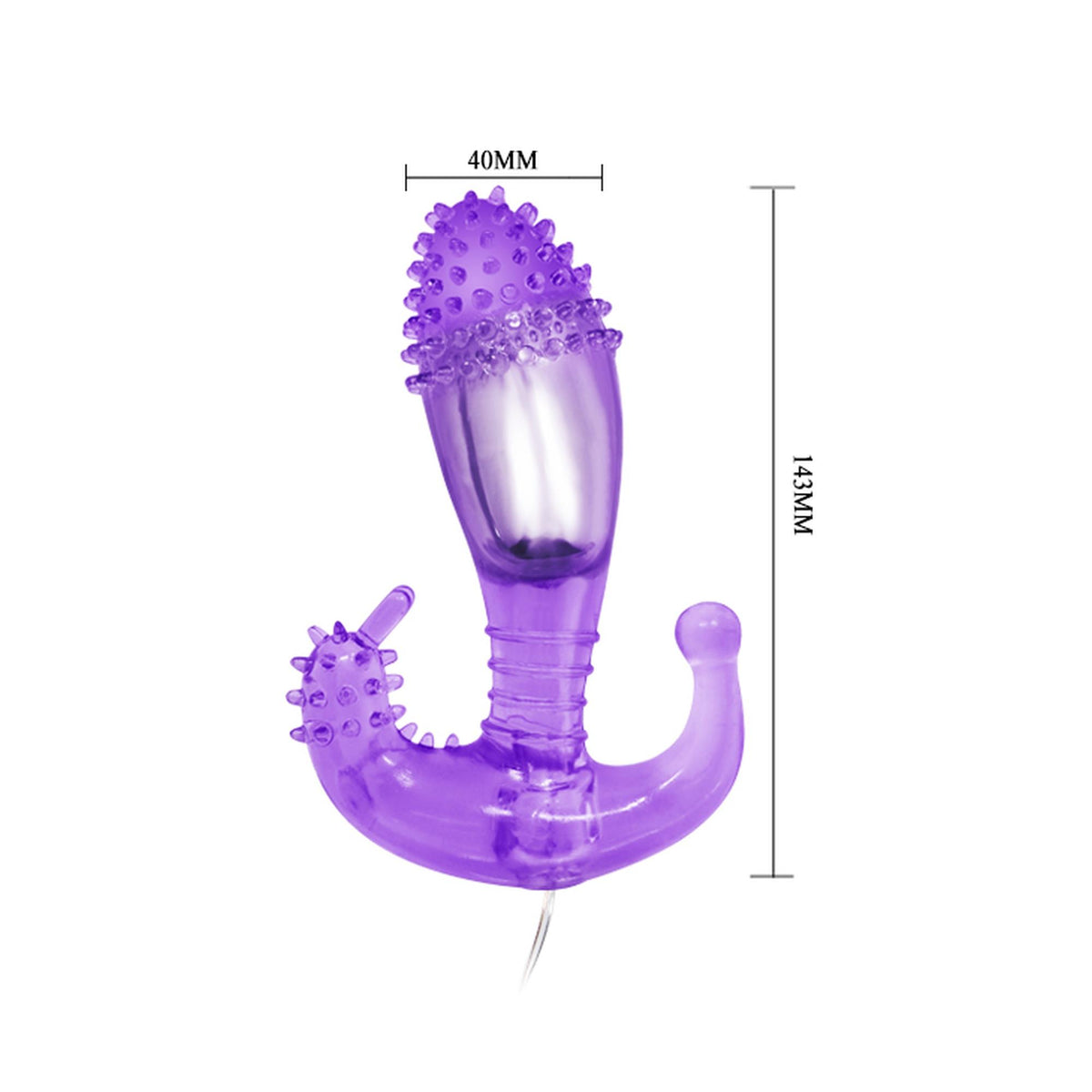 Baile Super Strong Vibrator · vibrátor pro trojitou stimulaci